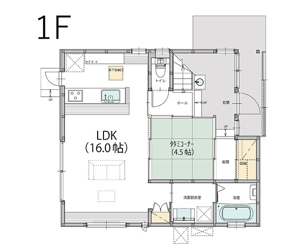 1F間取り図
