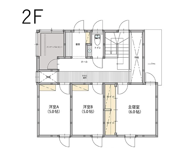 2F間取り図