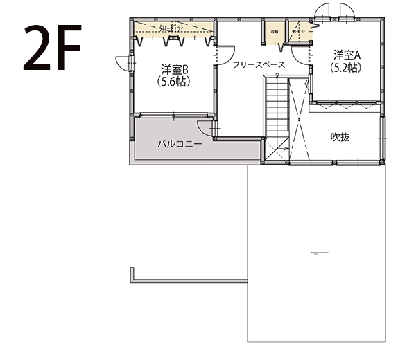2F間取り図
