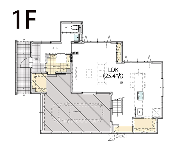 1F間取り図