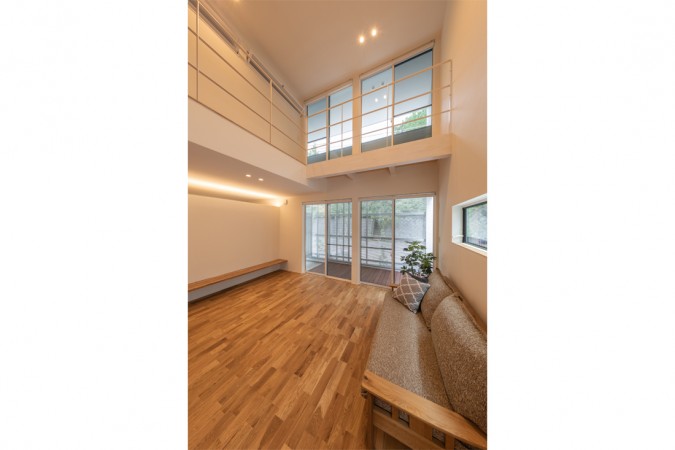 開放感を追求したLDK