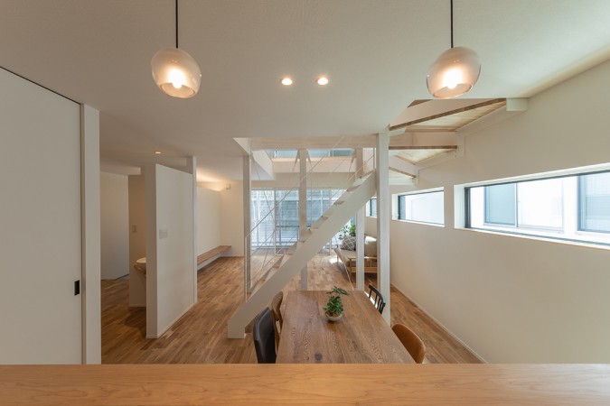 開放感を追求したLDK