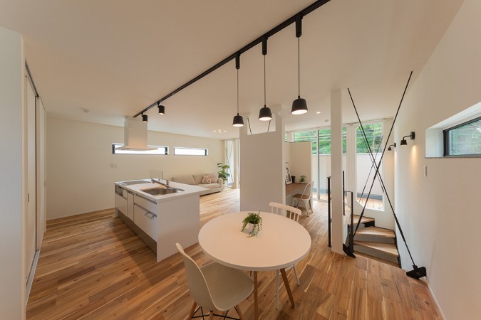 2階リビングの開放感