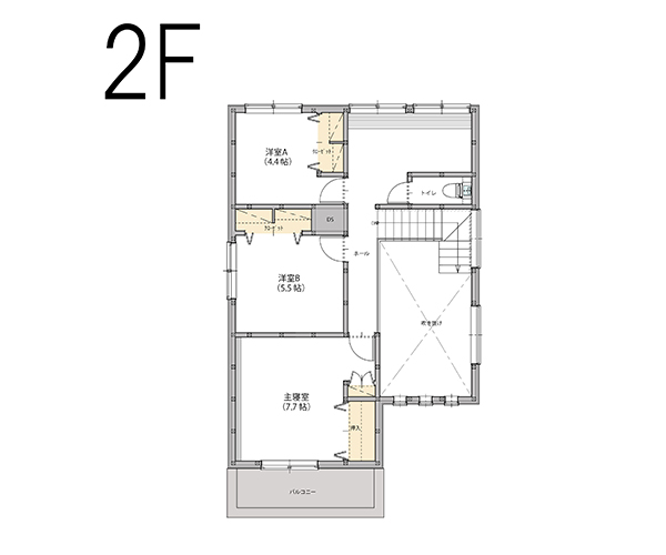 2F間取り図