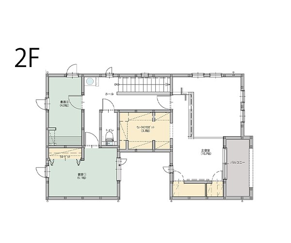 2F間取り図