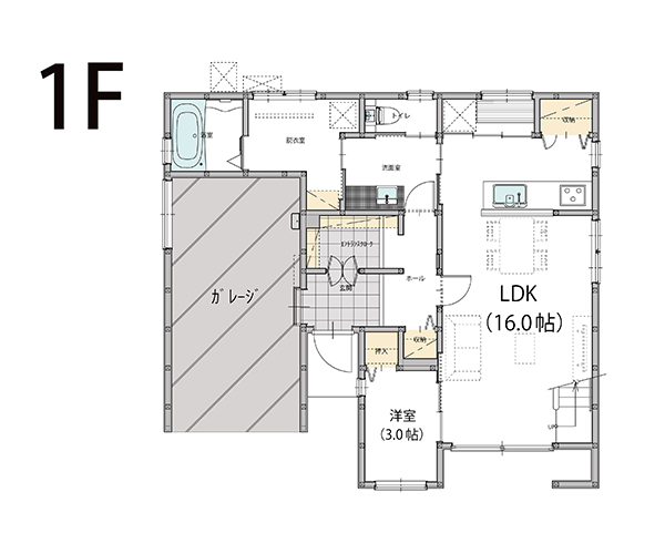1F間取り図