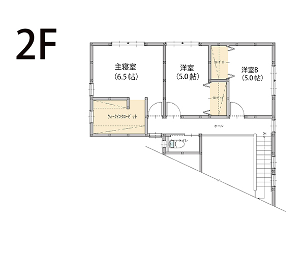 2F間取り図