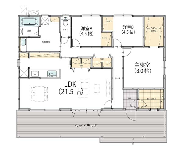1F間取り図