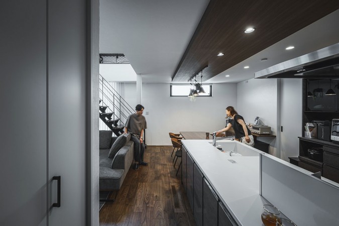 広くてシンプル。暮らしやすさを追求した住まい