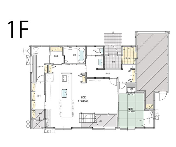 1F間取り図