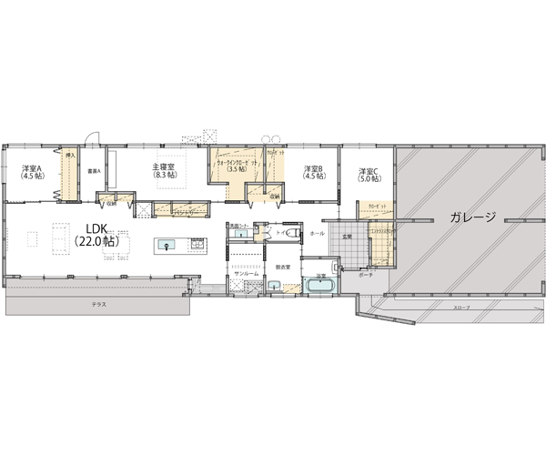 1F間取り図