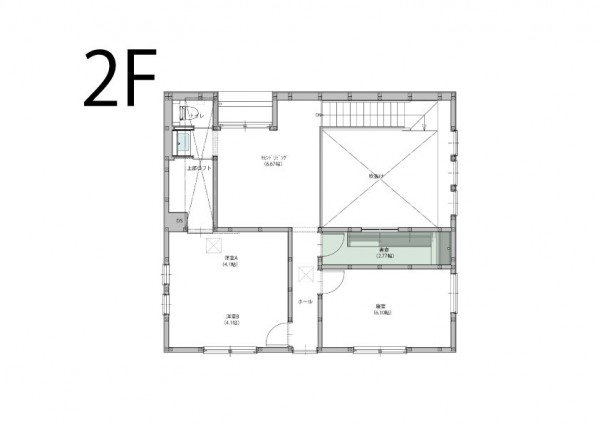 2F間取り図
