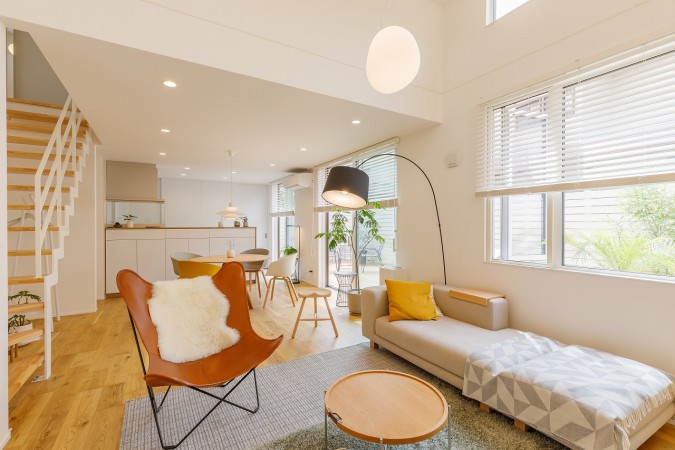 家事ラク動線が工夫された回遊動線