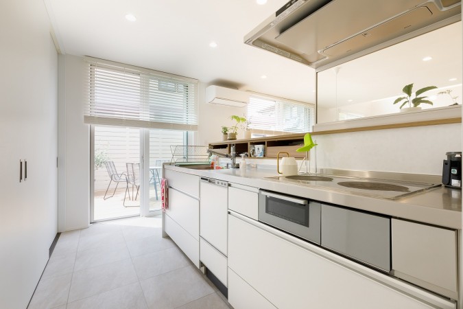 家事ラク動線が工夫された回遊動線