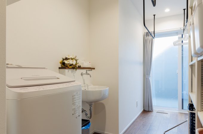 家事の効率化にこだわった動線設計