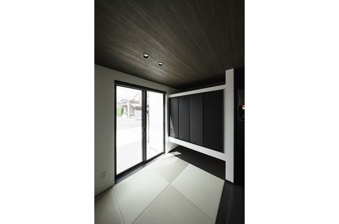 和のテイストをプラスしたインテリア