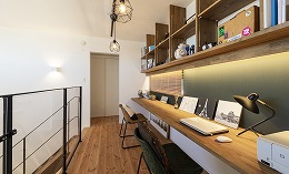 スペースの有効活用できる 3階建ての大きな魅力。 画像