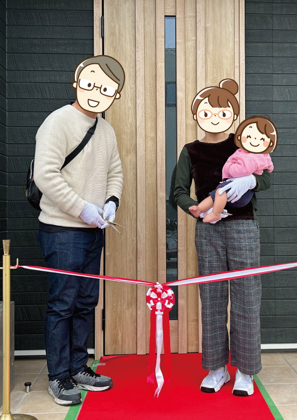設計のアドバイスも実際に建って住んでみると良かった点が多かったです
