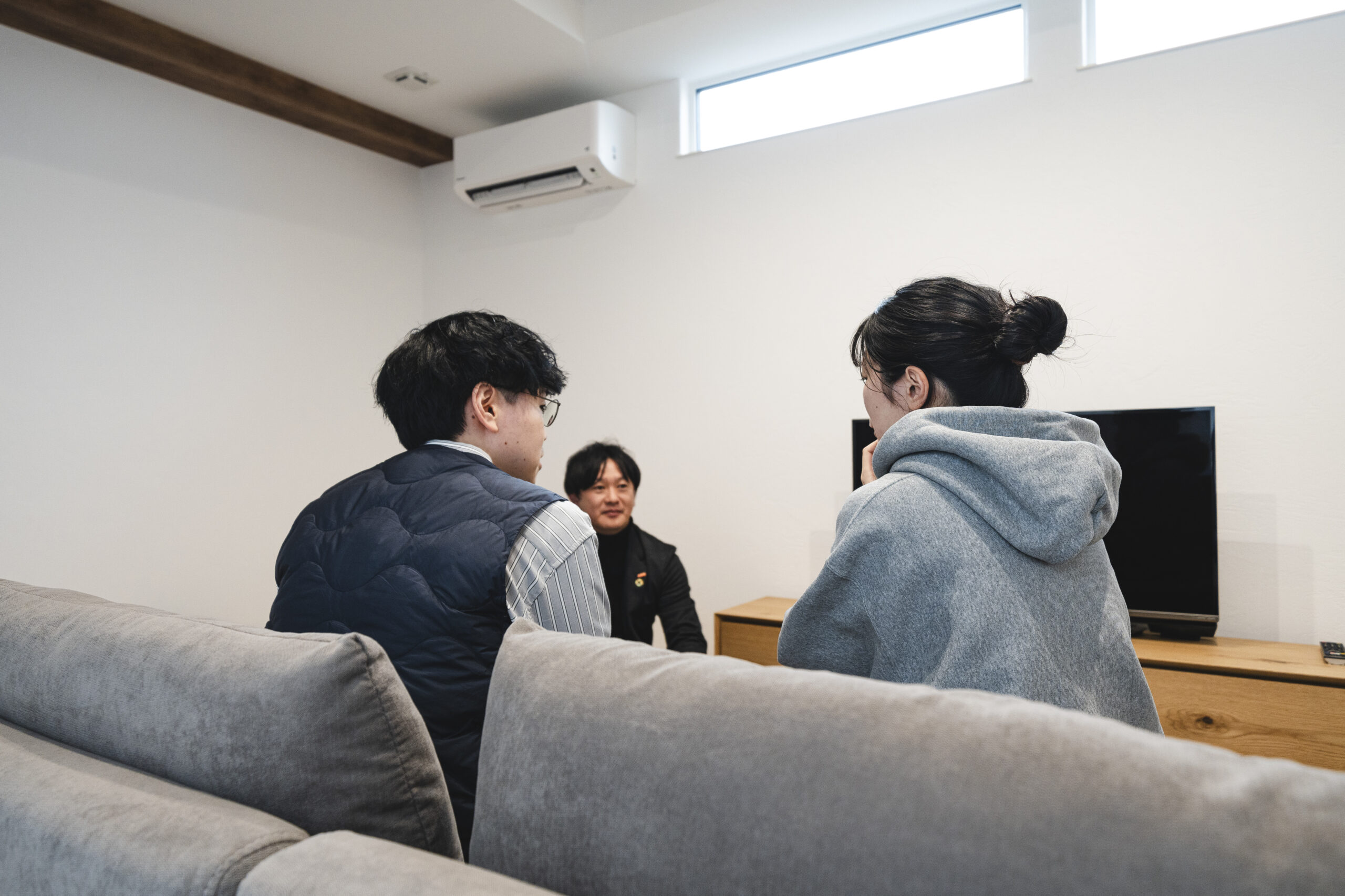 「二人にとってすごくいいおうちを作りましょう」って言ってくれはったのが安心材料になりました。（大阪府河内長野市）