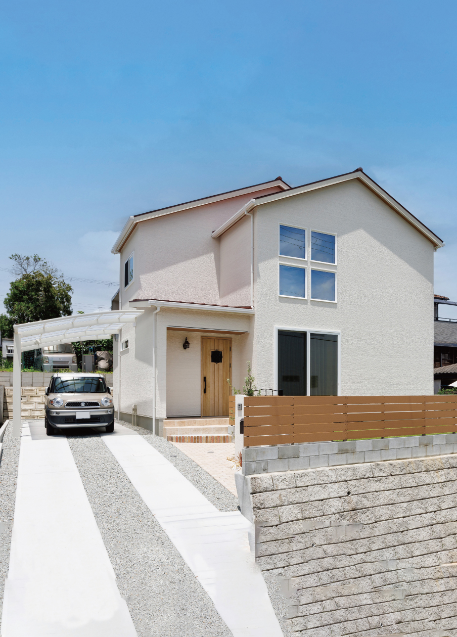 【大阪府河内長野市】大空間吹抜け×フルフラットキッチンで開放感溢れるお家