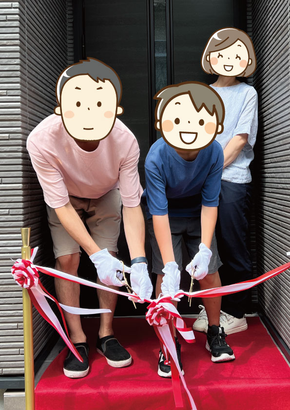 予算の範囲内で満足のお家を建てることができました
