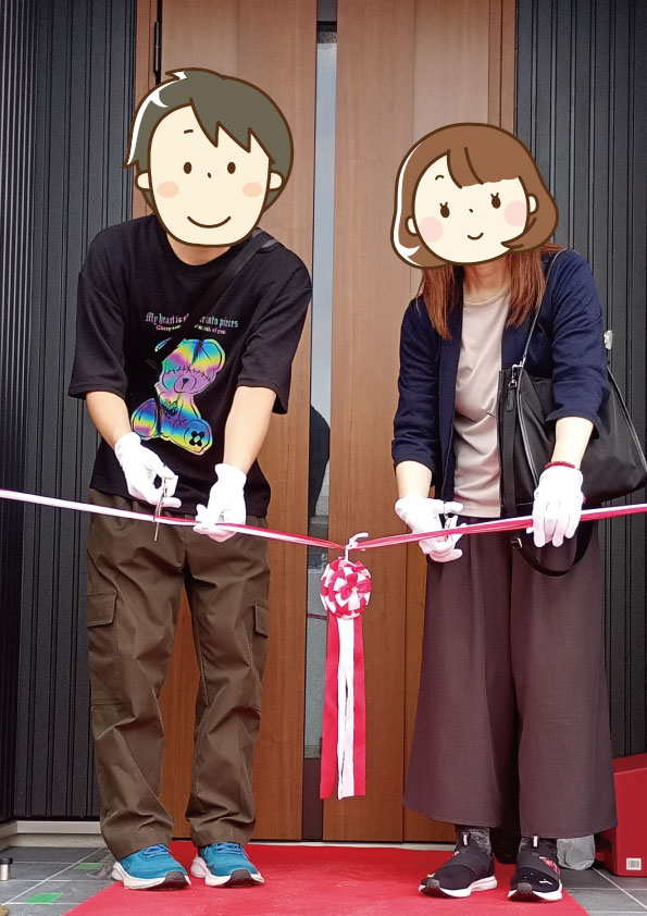 隅々まできっちりと綺麗につくっていただきました