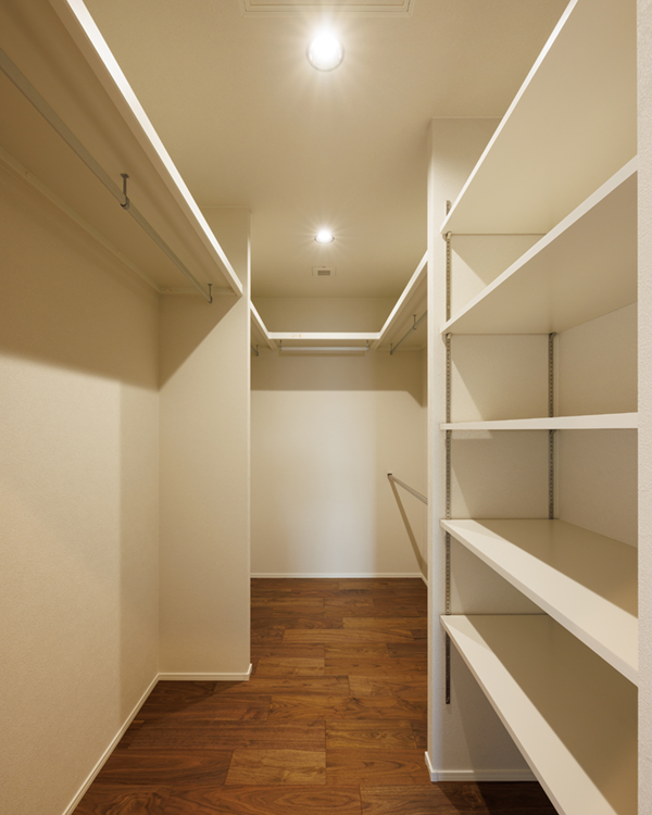 完成見学会収納スペース