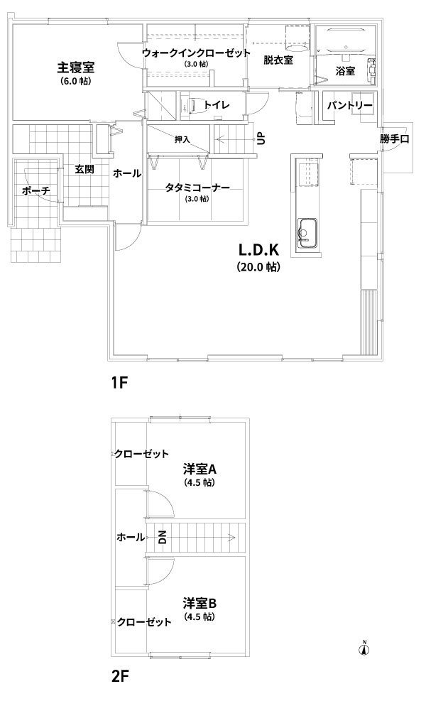 完成見学会間取り図