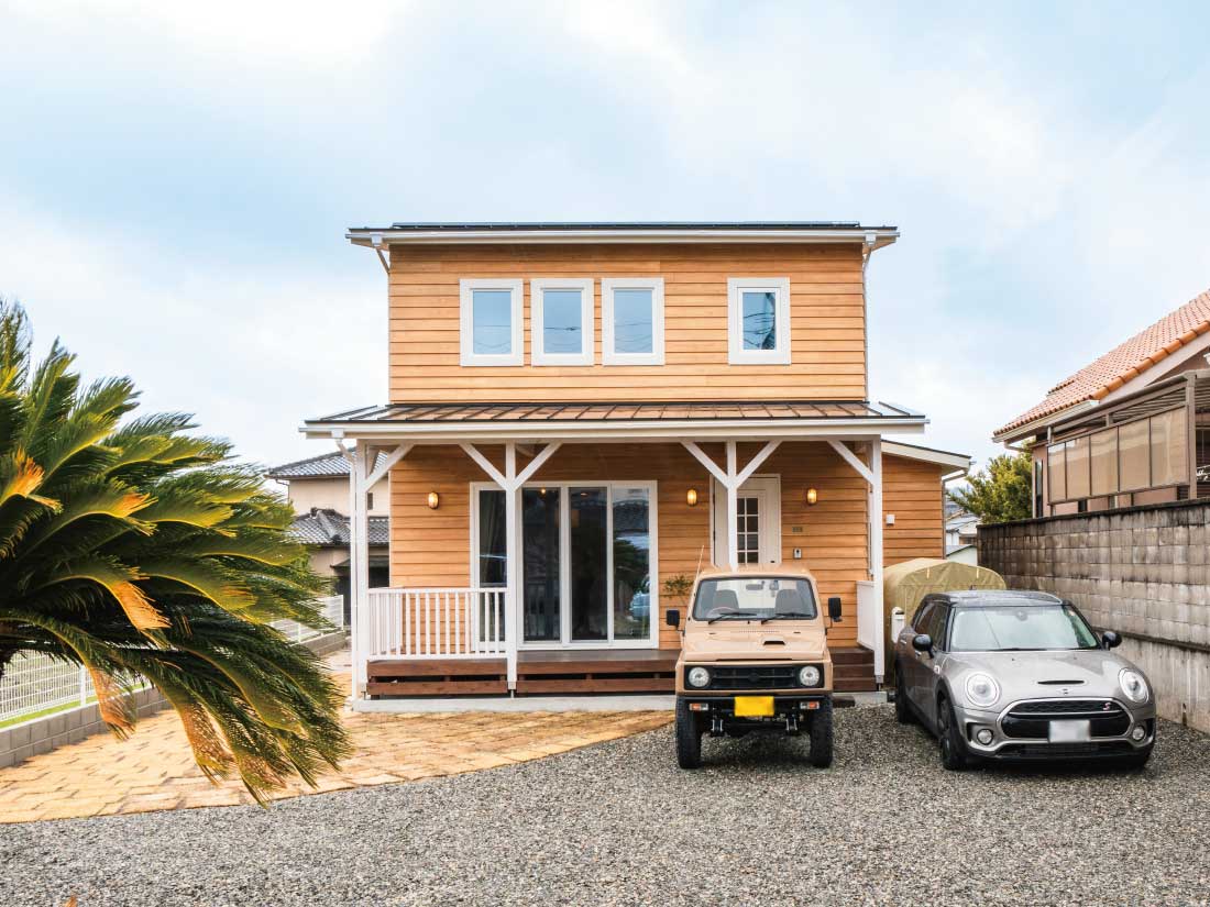 (dummy)西海岸風 開放感のあるカリフォルニアスタイルのお家