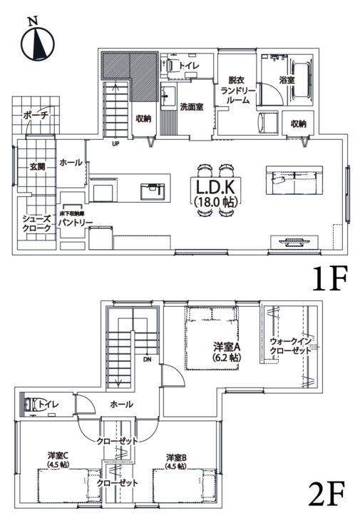 完成見学会間取り図