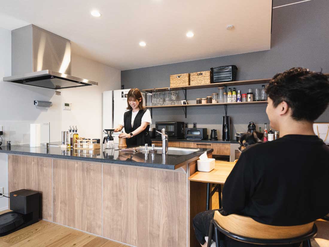 (dummy)全館空調で室内は快適＆屋上でお外も気軽に楽しめるお家