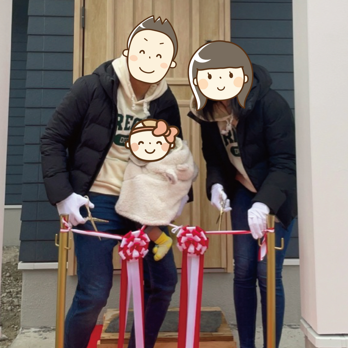 同じ目線に立って私たちの家づくりを一緒に考えてくれて本当にありがたかったです