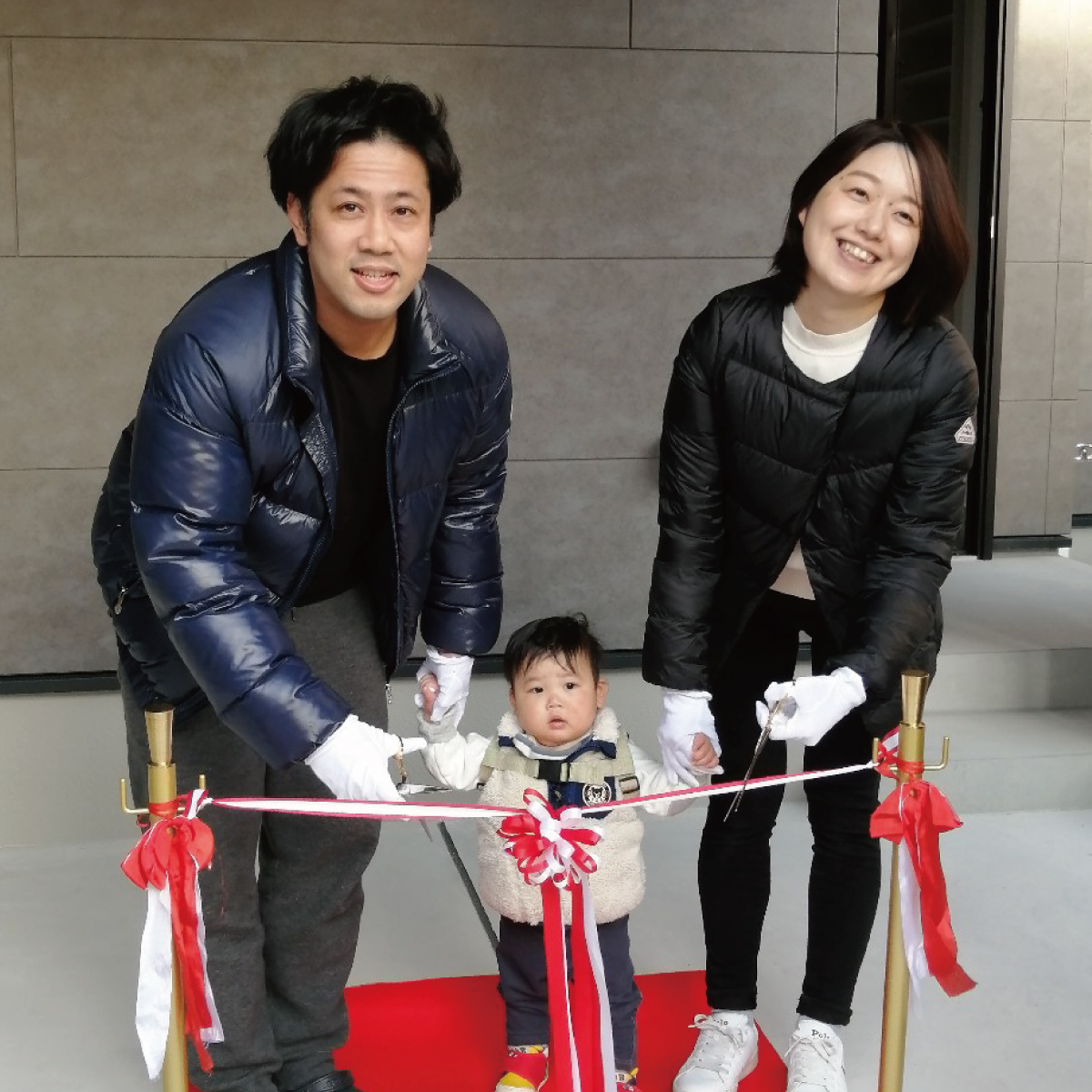 外観もキレイに仕上げていただき、ご近所さんからも好評です