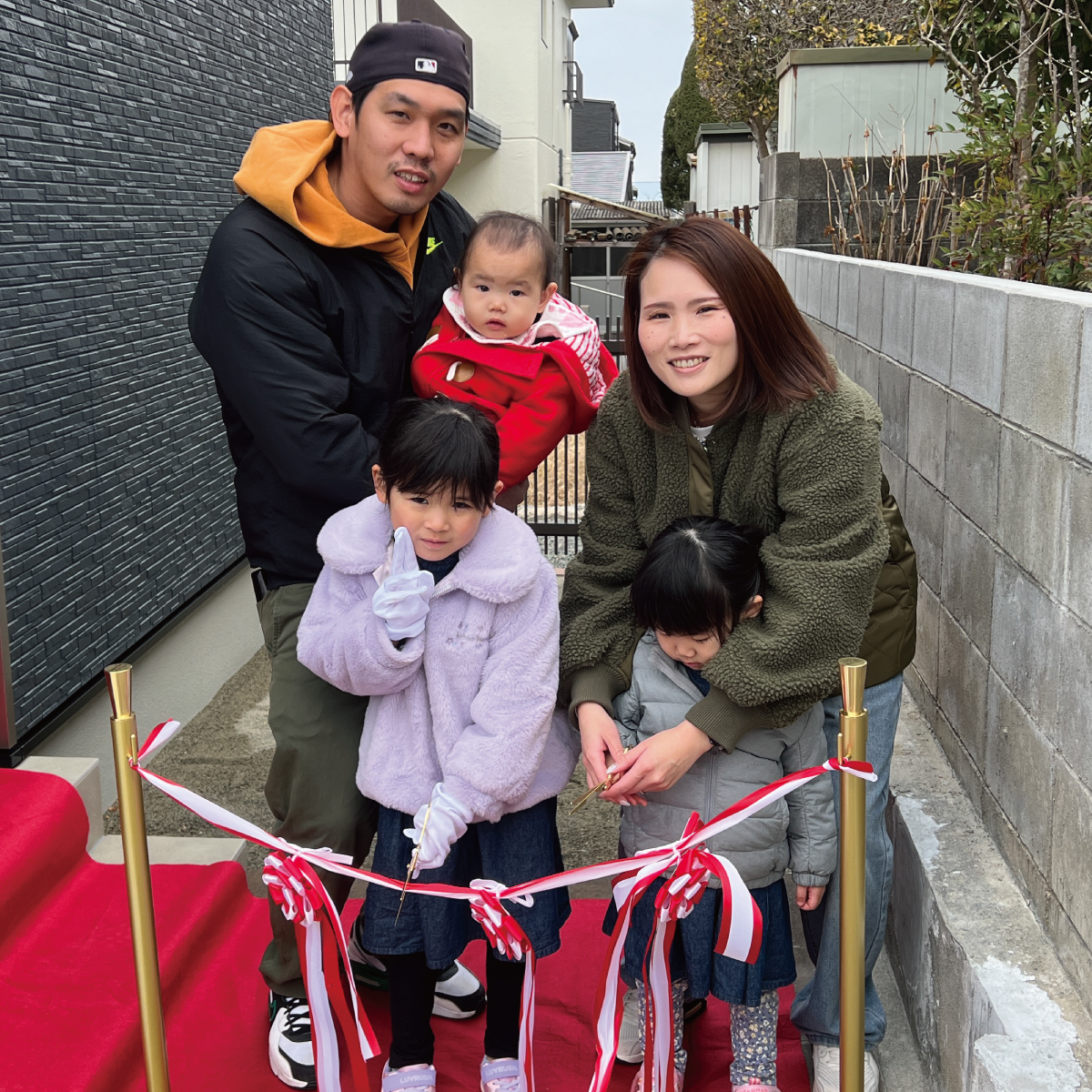 金額も予算内に収まり、素晴らしいお家が完成し、本当に感謝しています