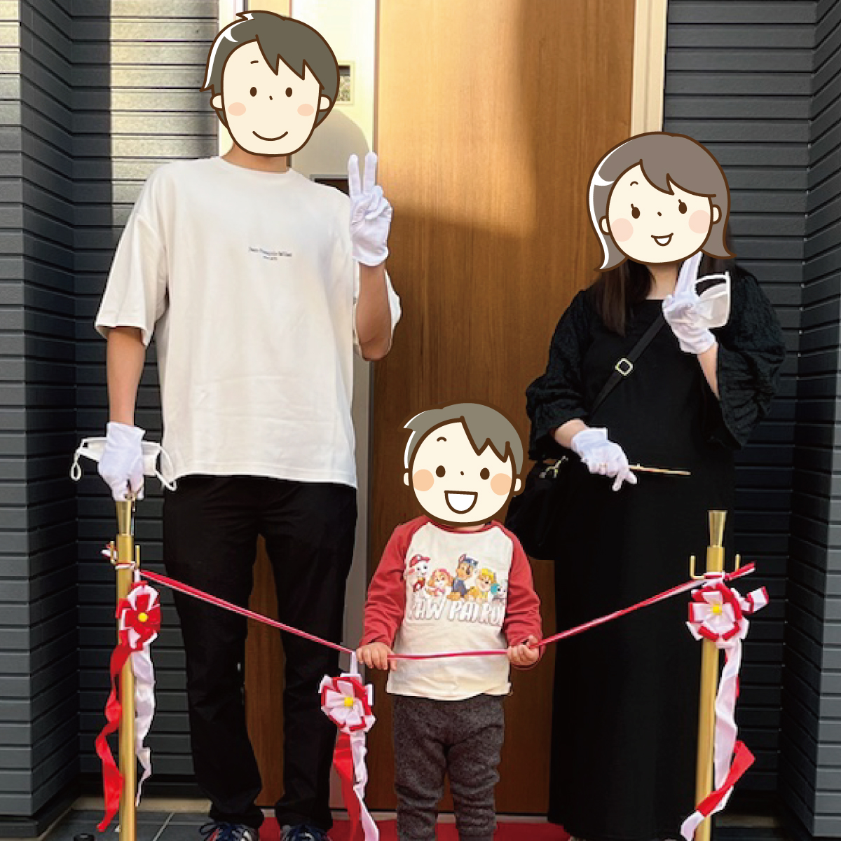 アーキホームライフの皆さんとてもアットホームで安心しました