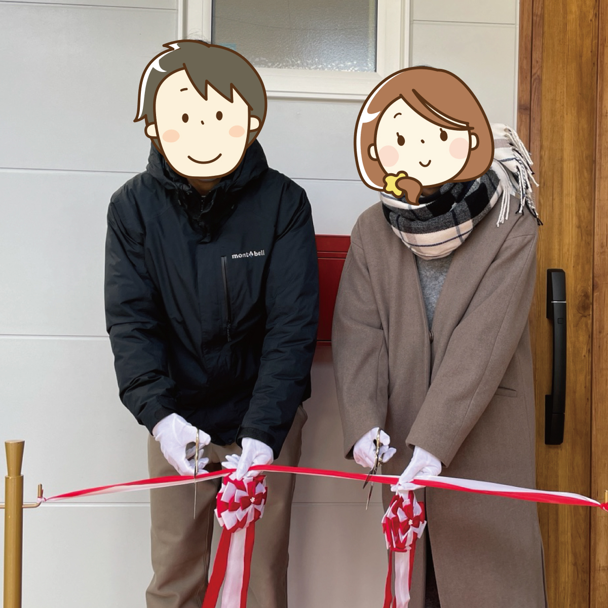 楽しい打ち合わせもでき、完成までの時間も思い出に残るものとなりました