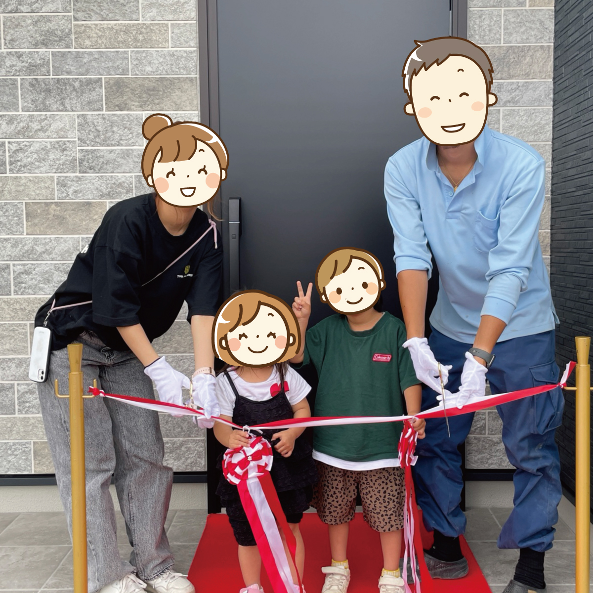 ぽかぽかとした居心地の良い雰囲気の中で一緒に家づくりをしていただきました