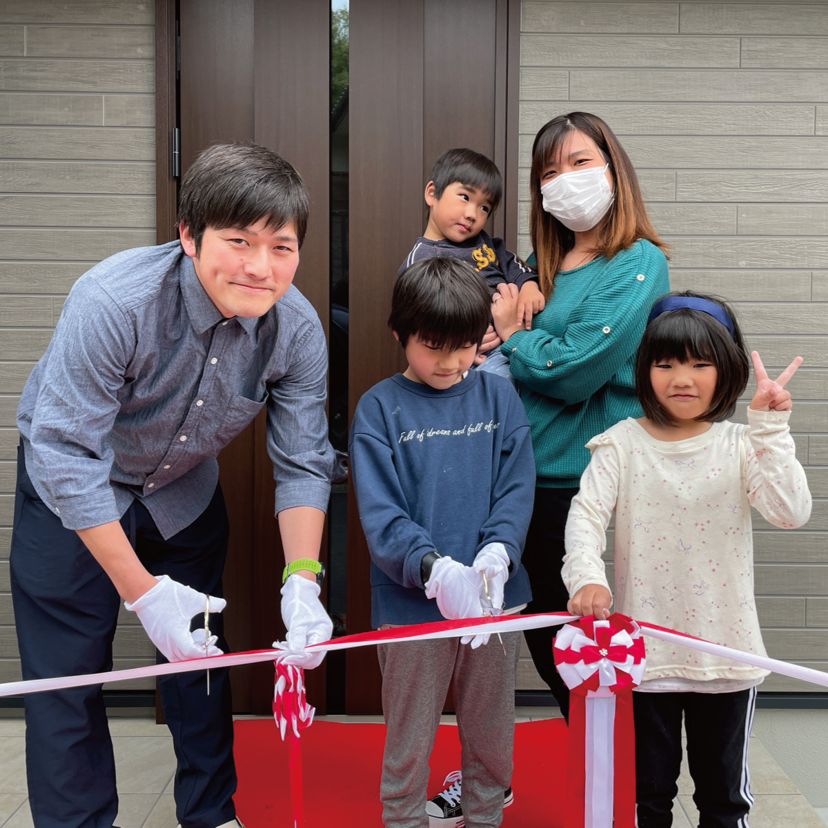 とても素敵な家を作っていただき、新生活がとても楽しみです