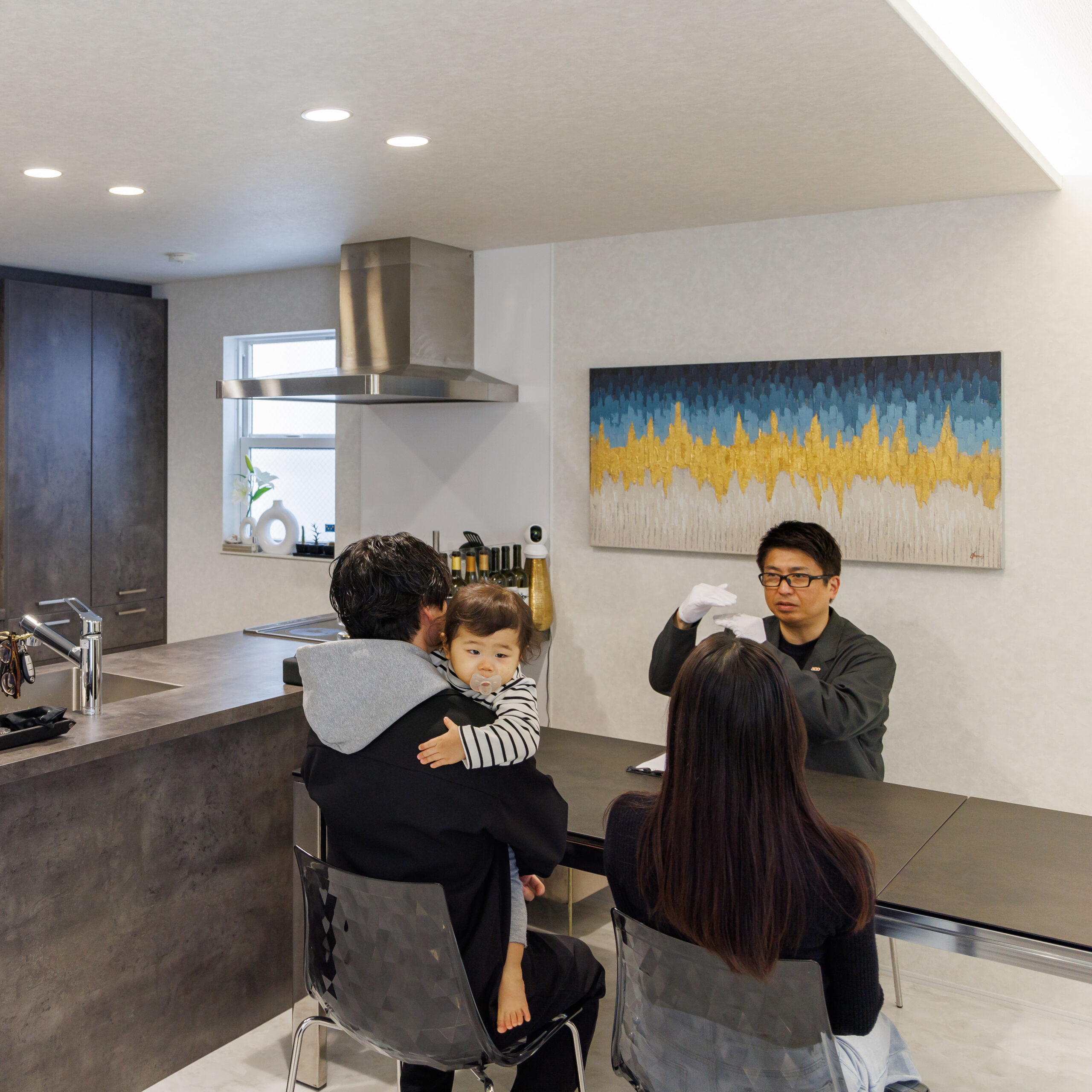 担当者さんとのやり取りの中では一番アーキホームライフさんが自分たちのお家づくりをこう叶えてくれそうやなと感じました。（兵庫県尼崎市）