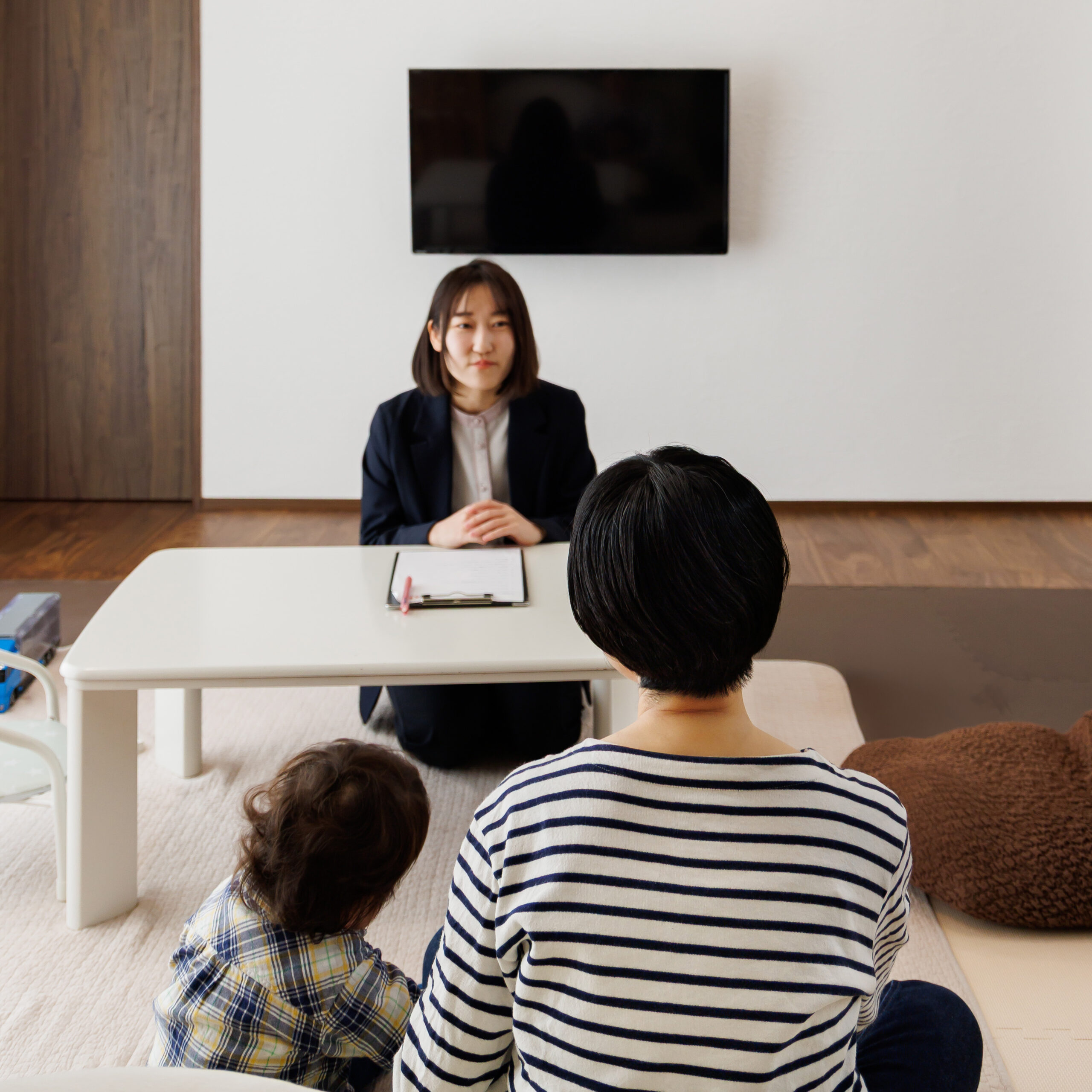 朝起きた時にほとんど室温が寝た時と変わってなくて、やっぱり高気密で高断熱のお家だから全然違うなって言うのが住み心地が良いポイントだと思ってます。（京都府京丹後市）