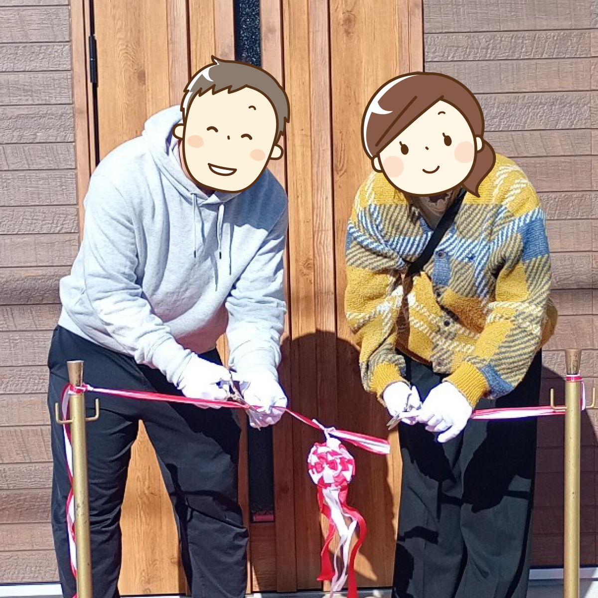 無垢床と漆喰の壁を取り入れたリビングがお気に入りです！