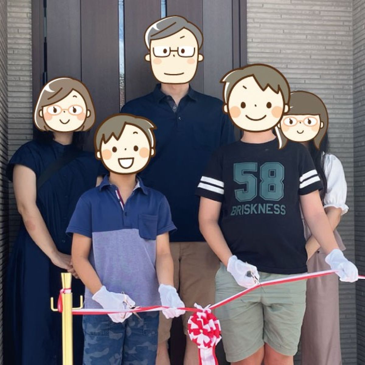 工事中も安心してお任せでき、完成した家にとても満足しています